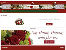 Tablet Screenshot of annesfloralsgifts.com